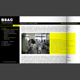 BSAC (Bachelor of Science in Applied Chemistry)